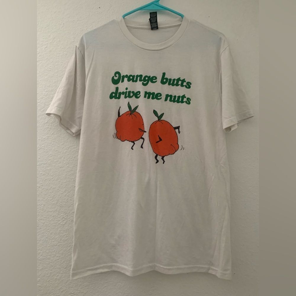 Retro Orange Butts Drive Me Nuts Graphic Tee